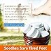 Tea Tree Oil Foot Soak Bombs Tablets for Athletes Foot Soaking with Tea tree oil and more, Foot Spa Bath Pedicure Tools and Toenail fungus, Soothes Dry Calloused Heels – 8.5oz，30 Tabletsthumb 4
