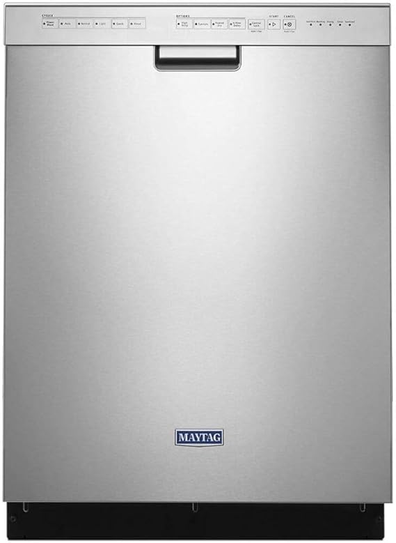 stainless steel maytag dishwasher