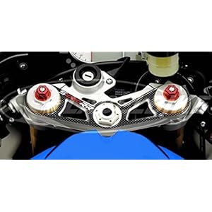 labelbike – 3D Gel Resin Sticker Motorfiets Vorkplaatbescherming compatibel met BMW S1000RR 2012-2014