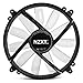 NZXT Technologies FZ 200mm Blue LED Cooling Fan with Sleeved Cable RF-ZF20S-U1