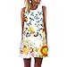 UONQD 2019d Women's Loose Short Sleeve Round Neck Solid Summer T-Shirt Tops Blouse