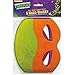 Teenage Mutant Ninja Turtles TMNT Party Supplies Bundle Pack Includes Plates, Cups, Napkins, Table Cover, Crepe Streamer, Favor Loot Bags, Stickers, Masks, Skateboards - Total 90 Pieces