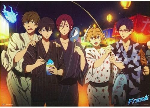 Amazon タイトーくじ本舗 Free クリアポスター賞 夏祭り 単品 アニメ 萌えグッズ 通販