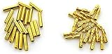 BW 20 Pairs 4mm Gold Plated Male & Female Bullet Banana Plug Connector for ESC Battery (20 Male + 20 Female)