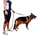 Dog Training Leash 8 Ft Long Heavy Duty Red Lead For Dogs with Soft Padded Handle For Comfort