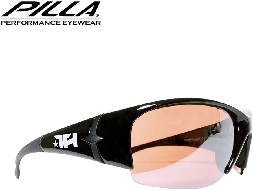 Pilla P92 Injected Series Glasses 15HD Bronze Lens Black Frame