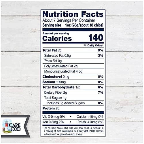 Cape Cod Potato Chips, Sea Salt and Cracked Pepper Kettle Cooked Chips