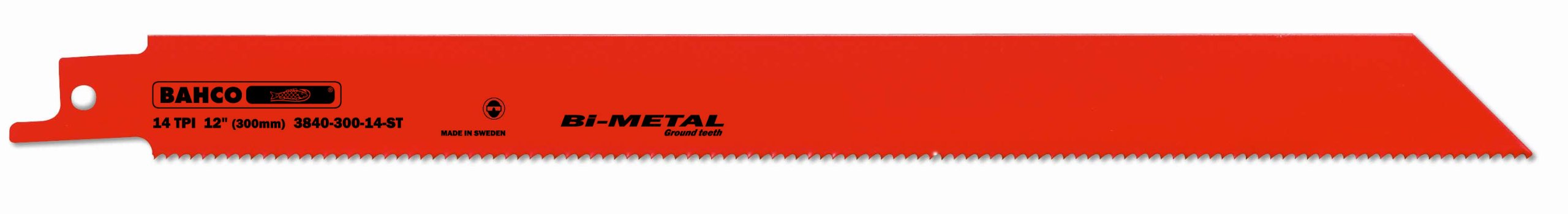 Bahco Sandflex ® Reciprocating Saw Blade Bi-Metal - 90 MM / 12 Teeth per Inch, 8 Pieces