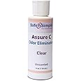 Safe n' Simple Assure C - Lubricating Ostomy Pouch Deodorant - Colostomy Bag Odor Eliminator - Colostomy Deodorizer Lubricant - 4 Fluid Ounce Drops