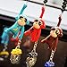 YGMONER Wearing Sunglasses Monkey Car Interior Rear View Mirror Hanging Ornaments (black & brake caliper)