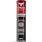 TRIAX Spheron High Temp Wheel Bearing Grease, Tacky Lithium Complex, Heavy Duty Waterproof (14 Oz Tube)