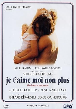Amazon Com Je T Aime Moi Non Plus Dvd Italian Import Movies Tv Amazon Com Je T Aime Moi Non Plus Dvd Italian Import Movies Tv