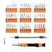 Precision Screwdriver set,HokoAcc Hand Tools Magnetic Drive Kit, 58 in 1 with 54 Bit Smart Phone Repair Tool with Orange Box