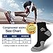 Bluemaple Compression Socks for Men & Women Circulation-Ankle Plantar Fasciitis Socks Support for Athletic