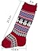 Simple Bare Necessities Set of 3 Knit Christmas Stockings 21