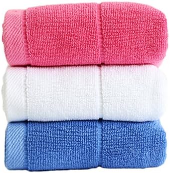 Valgens Sporting Towels 43.3X12.6inch Super-absorbent Cotton Towel for Outdoor Fitness Running Hiking Climbing Yoga(3Packs)