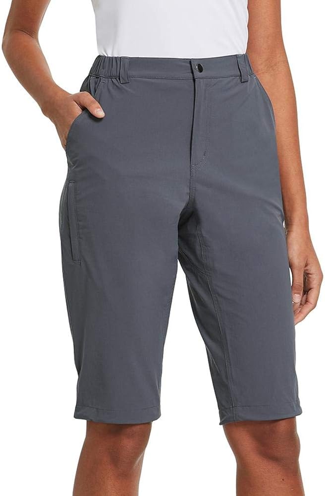 BALEAF Women's Quick Dry Stretch Hiking Camping Shorts Lightweight Water Resistant Summer Cargo Pants Travel: Clothing