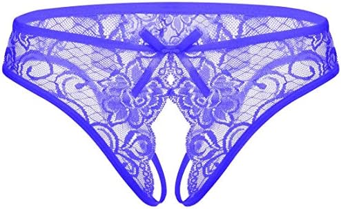 Justgoo Womens Sexy G-String Lace Thongs Panty Underwear Low Rise T-Back Underpants