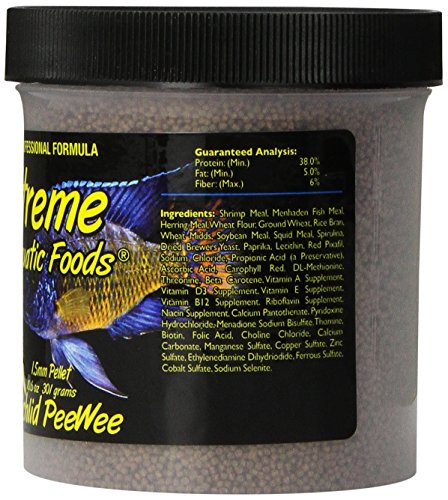 Xtreme Aquatic Foods 2134-B Cichlid Peewee Fish Food