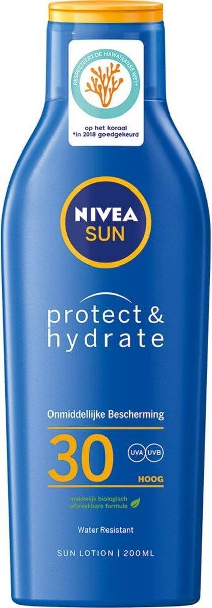 Nivea Protect and Hydrate Sun Lotion SPF 30, 200 g