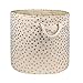 DII CAMZ10370 Polyester Storage Bins, 15x16x16, Dots primary