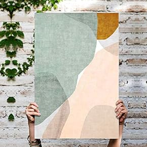 Marvelous Piece Abstract Mountain Painting Artwork for Home Framed That You Will Love