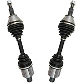 AutoShack Front CV Axle Shafts Replacement for 2012-2018 Ram 1500 2019 Ram 1500 Classic 2-PC