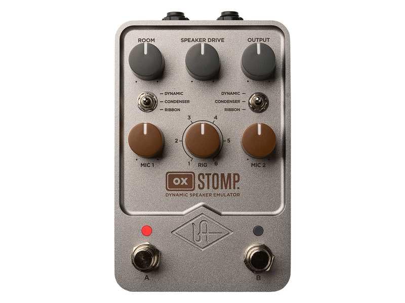UNIVERSAL AUDIO UAFX OX Stomp. Dynamic Speaker Emulator UAFXシリーズ 6.5*9.2*14.1 cm 国内正規品商品画像