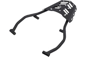 Qqmora Motorcycle Heavy Duty Hollow Luggage Rack for Tenere 700 XTZ700 2019-2025, Secure Cargo Binding for Long Distance Trip