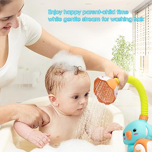 Baby Bath Toys, Baby Shower Head for Bath Automatic Shower & Bath Sprayer, Toddler Bathtub Time