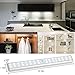 Litake Under Cabinet Lighting Rechargeable,32 LED Wireless LED Closet Lights with Remote, Stick On Anywhere Magnetic Dimmable LED Night Light with Timer for Kitchen Bedroom,2 Packs