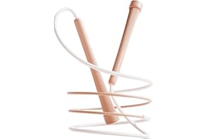 OVICX Lightweight Jump Rope for Fitness for Women Men and Kids, Adjustable Skipping Ropes with Anti-slip Handle, Speed Skipping for Cardio Workout and Endurance Training