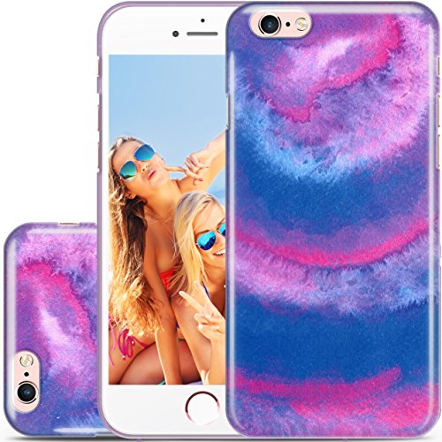 iPhone 6 Case, iPhone 6S Case, Pink Tie Dye Designs, iPhone 6 Case for Girls, Soft TPU Design Case for iPhone 6, Slimline by Big Sky Cases