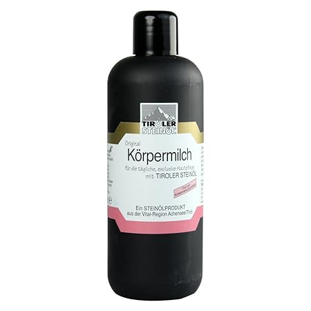 TIROLER STEINÖL Körpermilch 500 ml Milch