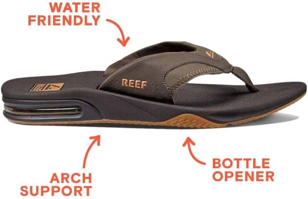 Reef Men's Fanning Flip Flop: Shoes