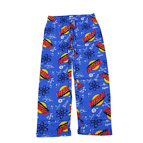 The Big Bang Theory Bazinga Blue Lounge Pants (Adult Medium)