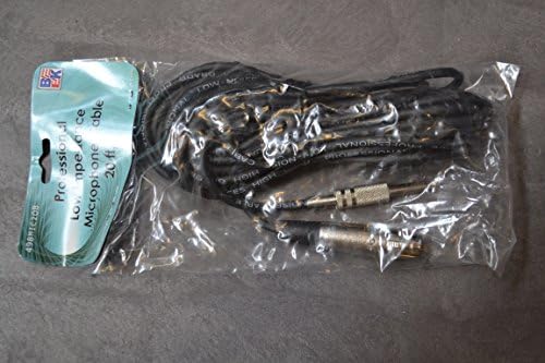 Blast King I49BMIC20B Female XLR to 1/4-Inch Plug 20-Feet Microphone Cable