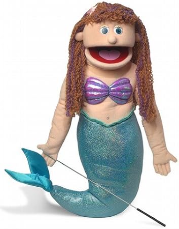 mermaid hand puppet