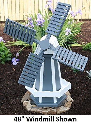 Amazon Com Backyard Crafts Amish Made Working Dutch Windmill