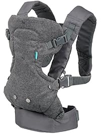 Infantino Flip Advanced 4-in-1 Convertible Carrier, Light Grey