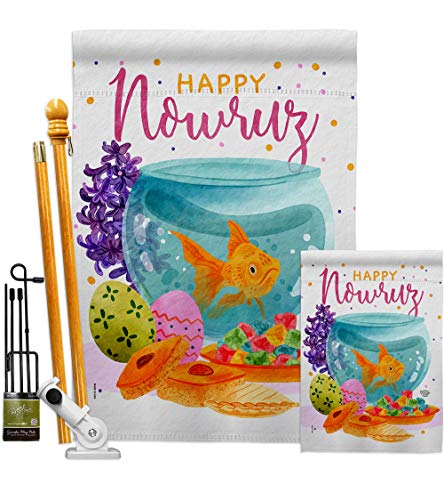 Ornament Collection Iranian Nowruz Garden House Flag Kit Religious Persian New…