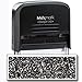 MaxMark Identity Theft Protection Stamp - Large Side with an Additional Replacement Pad