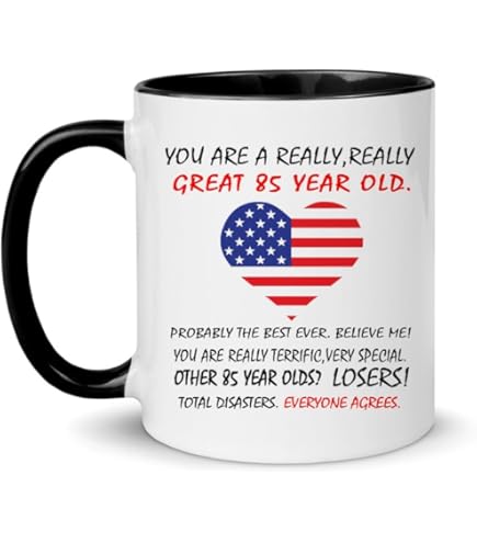 85th Birthday Gifts For Men Women - AT 85 Years Old I Have