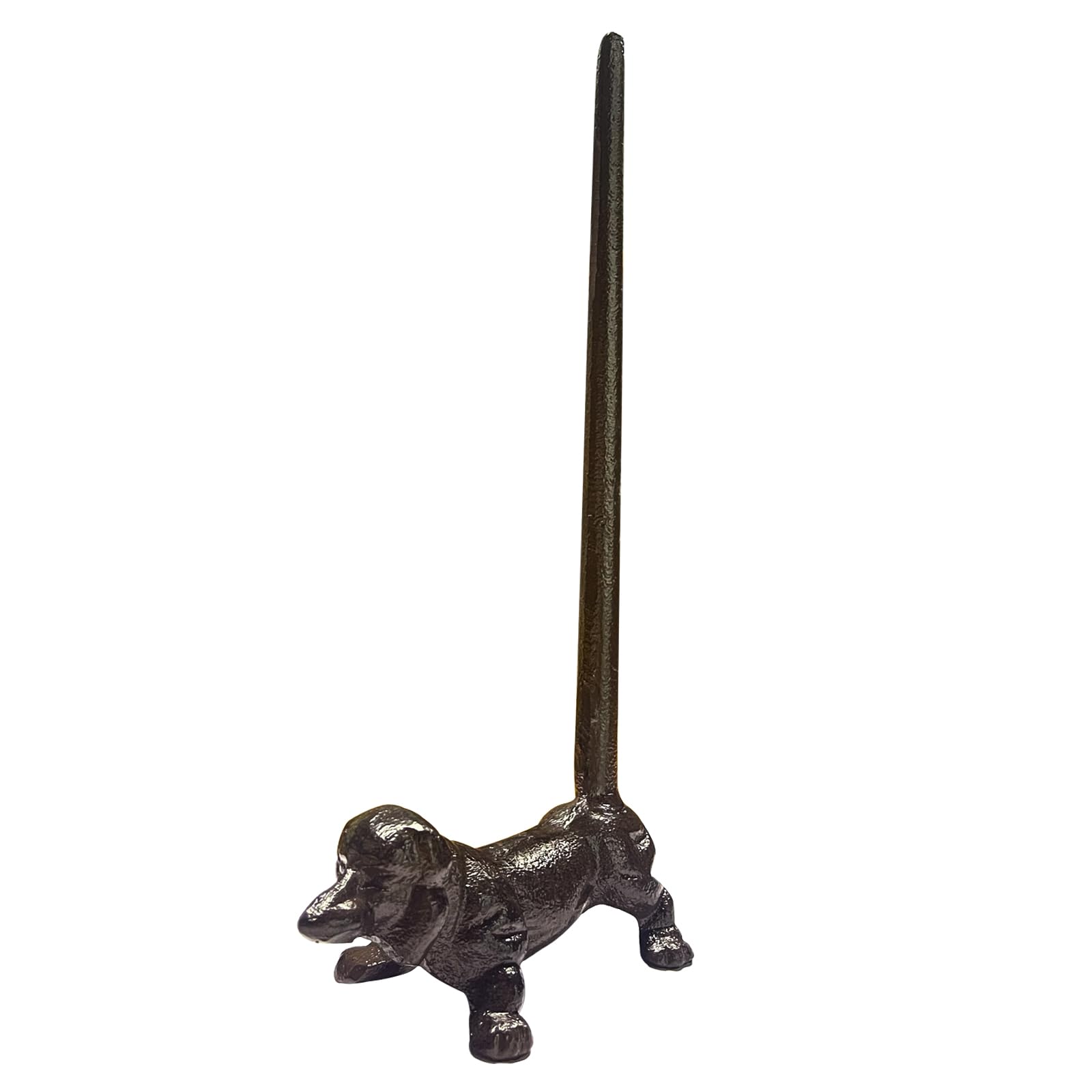 Photo 1 of Tsnamay Cast Iron Toilet Tissue Holder,Cat Toilet Paper Holder Decorative Paper Stand for Bathroom or Kitchen Countertop,Dog Shape