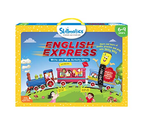 Skillmatics Educational Game: English Express (6-9 Years) | Creative Fun Activities for Kids