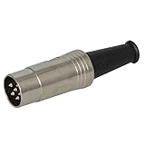 Arndt 12BL6M Connector, 6-Pin, Straight