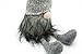 ITOMTE Handmade Swedish Tomte,Santa - Scandinavian Gnome Plush Birthday Present - Home Ornaments Christmas Decoration Table Decor,Grey