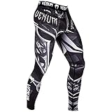 Venum Gladiator 3.0 Spats - Black/White - M, Medium