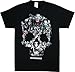 Walking Dead Skull Montage Men's Black Shirt, 3X-Large
