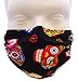 Breathe Healthy Sugar Skulls Face Mask, Reusable Mask for Men and Women, Adjustable, Breathable & Washable, Made in the USA